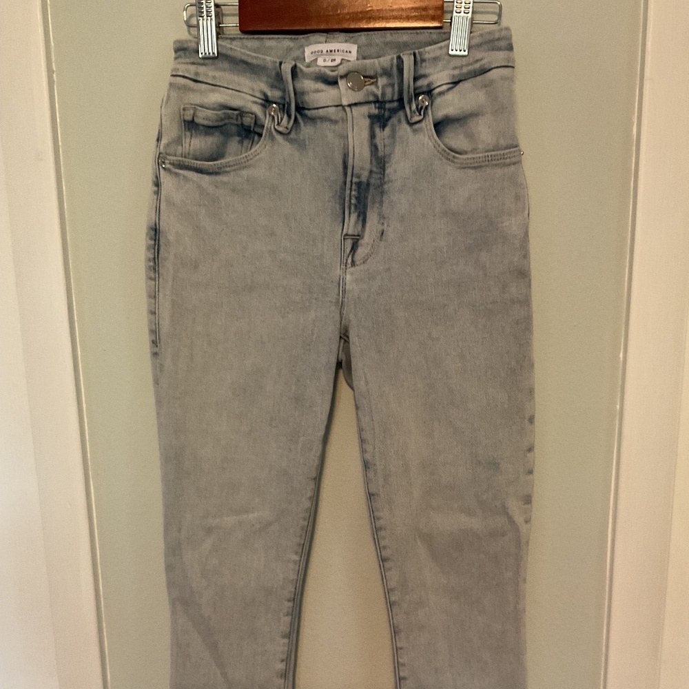 Good American stretch skinny jeans 0/25